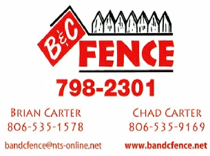 B & C Fence Contact Information